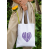 Tote bag coeur MMI