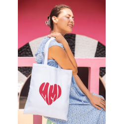 Tote bag coeur MMI