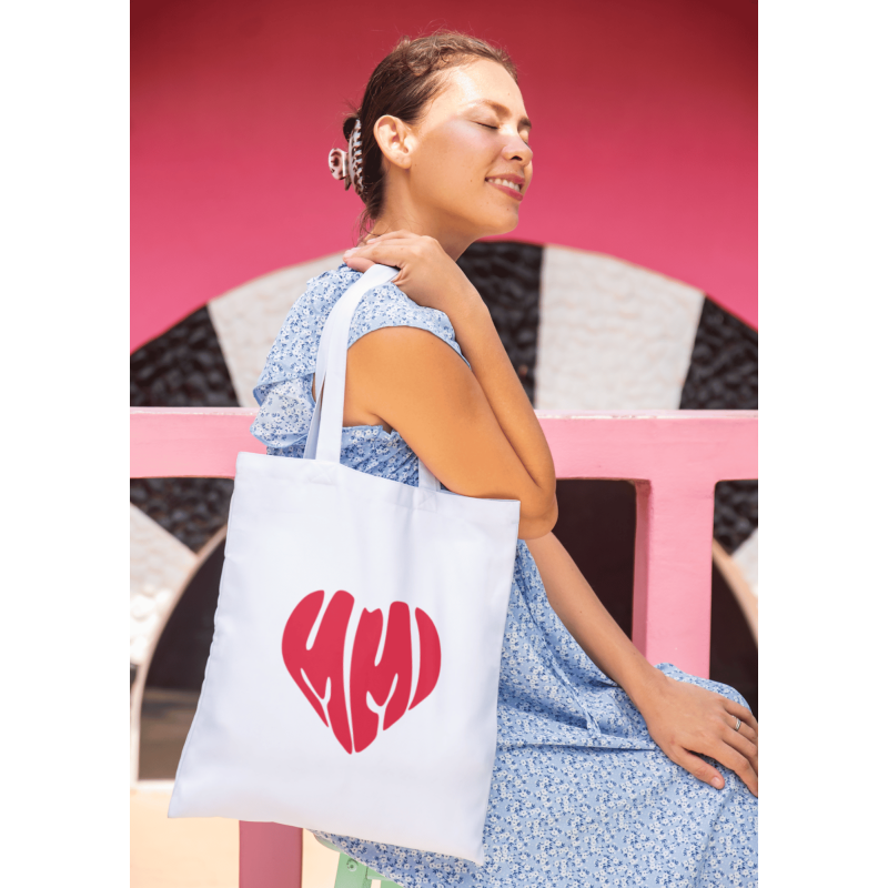 Tote bag coeur MMI