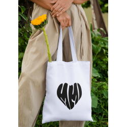 Tote bag coeur MMI